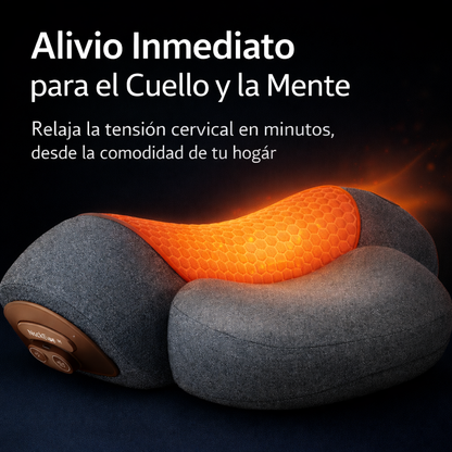 NeckEase™ Masajeador Cervical Relajante [Confort Inmediato para el Cuello y la Mente]