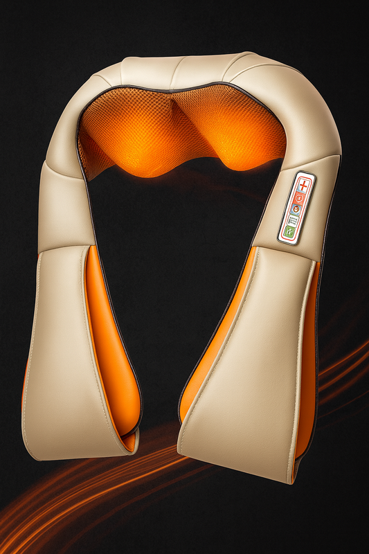 ⭐ MASAJEADOR CORPORAL CUELLO & ESPALDA – ALIVIO PROFUNDO EN MINUTOS