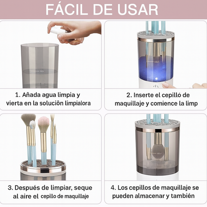 🌸 ¡Dile adiós al maquillaje acumulado en tus brochas! 🌸