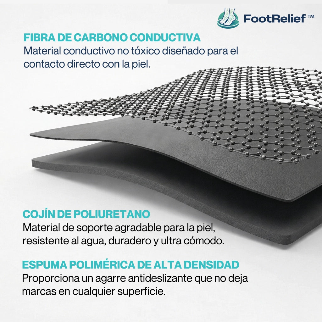 FootRelief™ Plataforma Terapéutica [Estimula la Circulación y Alivio Inmediato]