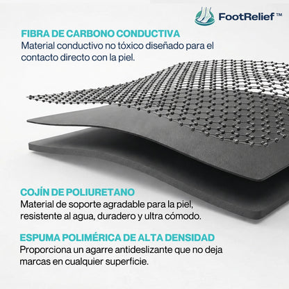 FootRelief™ Plataforma Terapéutica [Estimula la Circulación y Alivio Inmediato]