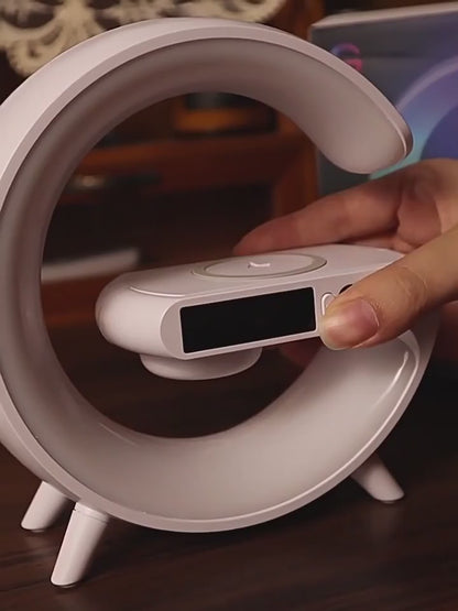 Parlante Lámpara G – 4 en 1: Música, Luz, Carga y Estilo